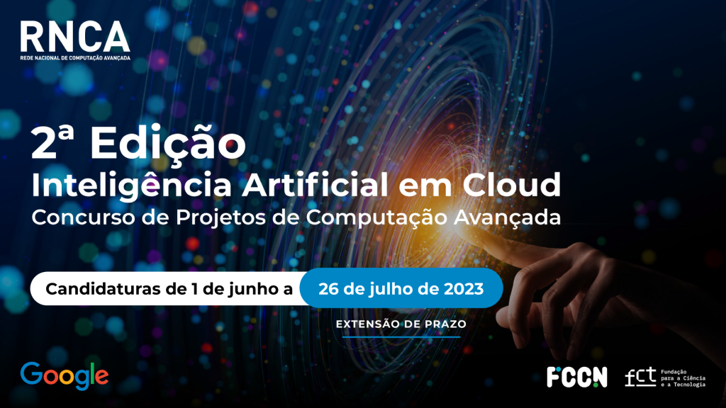 Extensão do prazo da 2º edição do concurso IA em cloud