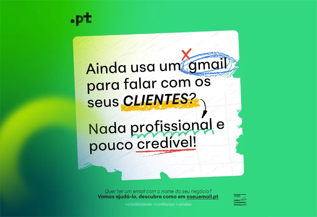 Cinco razões para ter um email profissional com o seu domínio .PT