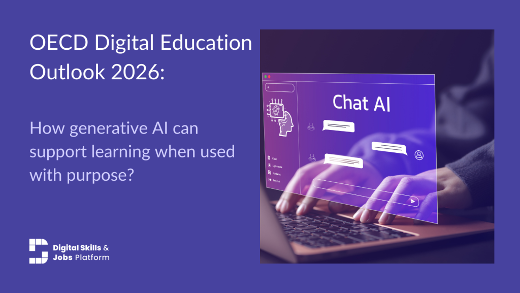 OCDE Digital Education Outlook 2026: como a IA generativa pode apoiar a aprendizagem quando usada com propósito