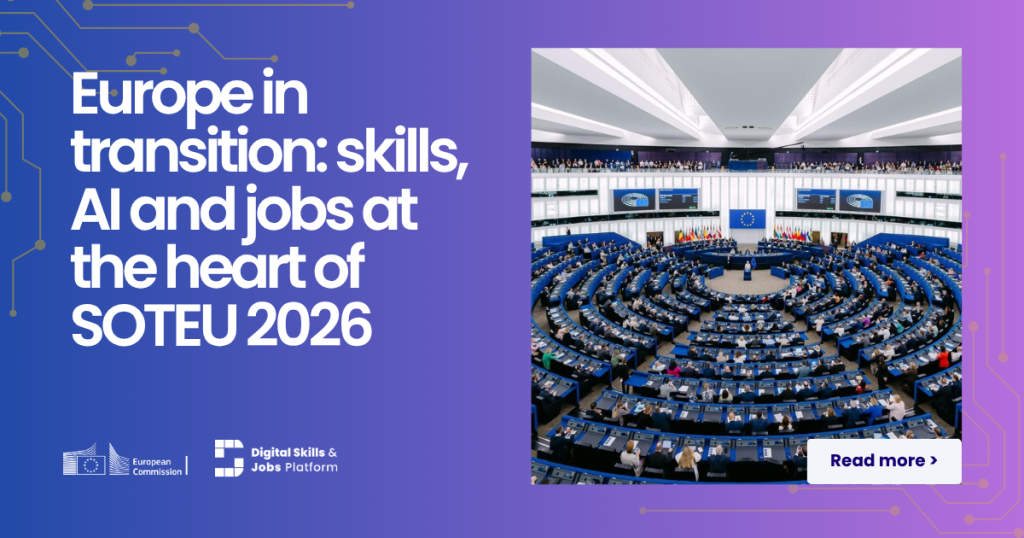 A Europa em transição: competências, IA e emprego no centro do SOTEU 2026